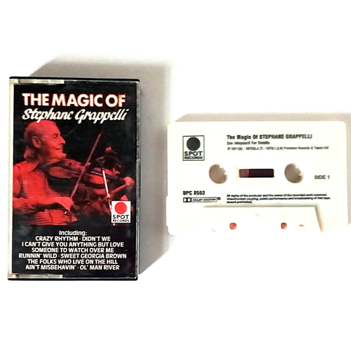 The Magic of Stephane Grappelli (Audio Cassette, 1973 Spot Records) Tested - Picture 3 of 3
