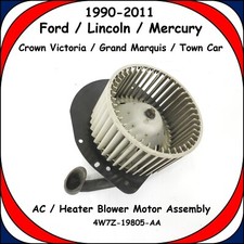 1990-2011 Ford Crown Victoria Mercury Grand Marquis Blower Motor Assy Lincoln 