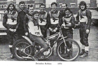 SWINDON ROBINS 1970 SPEEDWAY TEAM PHOTOGRAPH UK