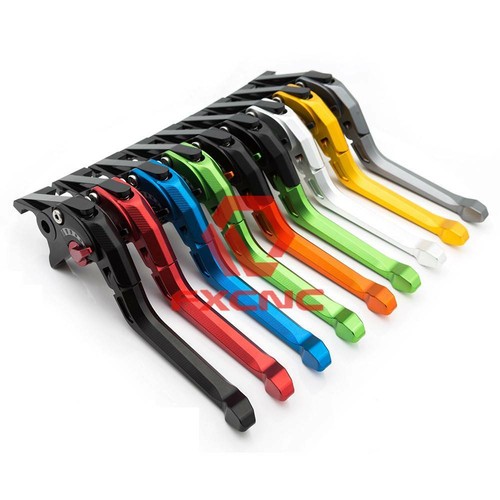 5D Aniti-Foldable Rhombus Brake Clutch Levers For MV Agusta F3 675 13-18 Blue - Picture 6 of 12