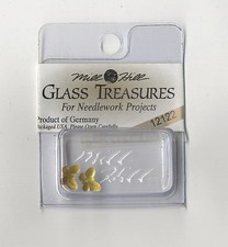 Mill Hill Glass Treasures - Butterfly Matte Light Topaz  12122