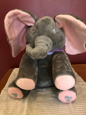 Elza Musical Elephant Singing Stuffed Baby Toy Animated and