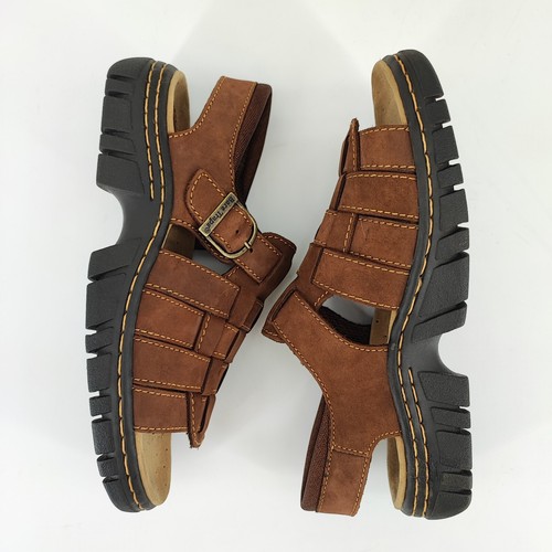 Sandalias de cuero marrón Solemate Bare Traps para mujer talla 8,5 M EE. UU. - Imagen 5 de 10