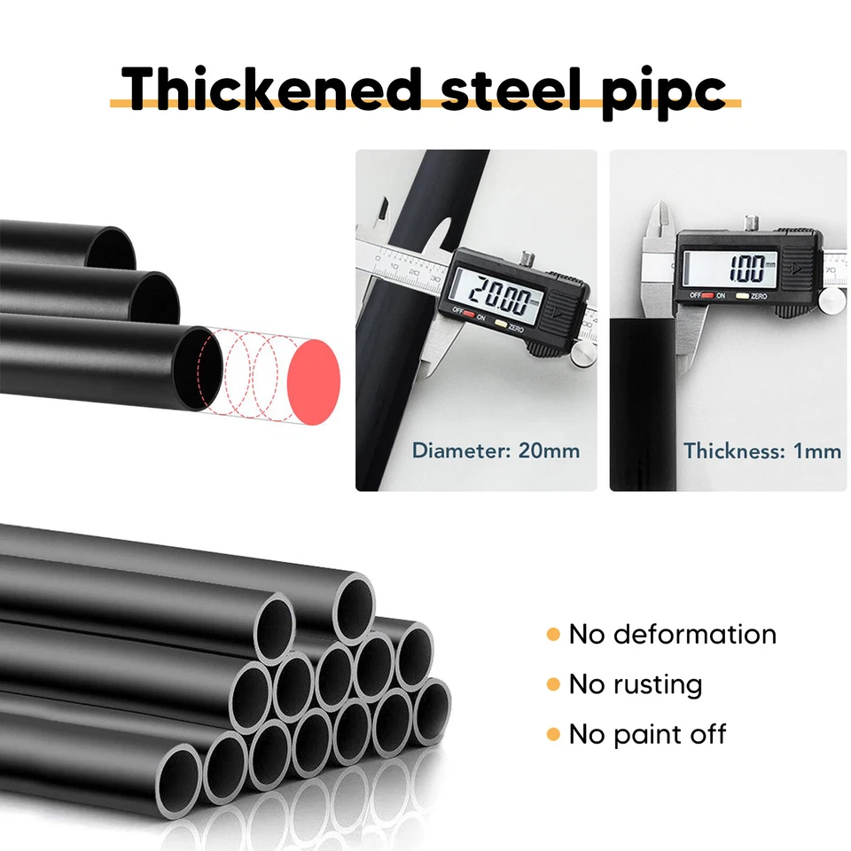 Organizador de armario de alta resistencia estante de ropa de metal percha almacenamiento zapatos EE. UU. Foto 2 de 4