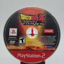Dragon Ball Z Budokai Tenkaichi Sony PlayStation 2 PS2 Disc Only Red Label