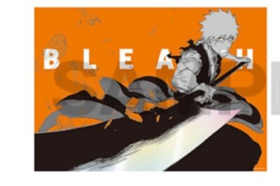 Bleach Anime 20th Anniversary Exhibition Ichigo Kurosaki Metallic Poster A3 Size