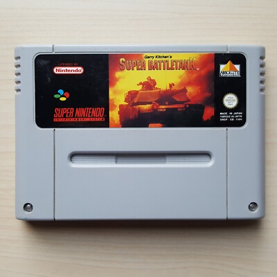 SNES Super Battletank 1 Super Nintendo PAL Spiel