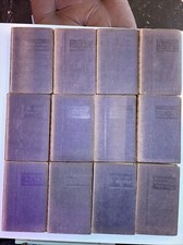 Vintage 12 Book Set by Odhams Press Ltd 1930's Collectable Antique COLLECTION