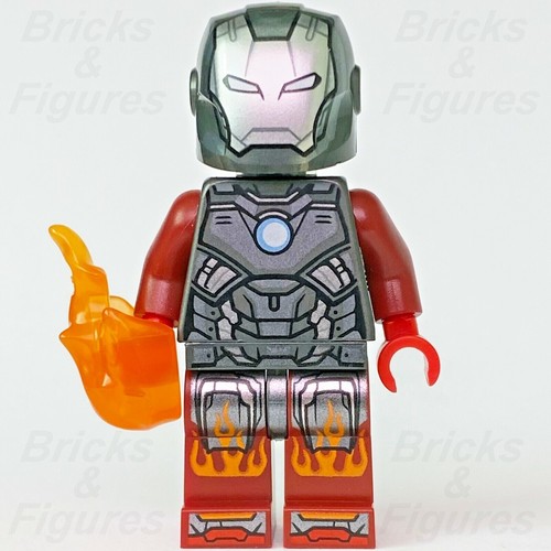 LEGO Super Heroes Iron Man Minifigure Blazer Armour Mark 22 Avenger Marvel 76166 - Picture 2 of 3
