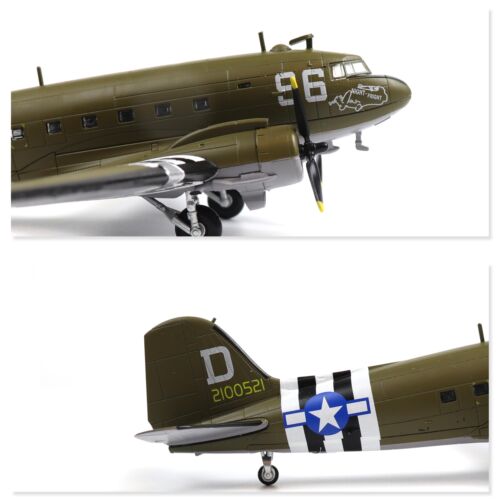 Douglas C-47 Skytrain 1/100 Metal Diecast Aircraft Model kit, WWⅡ US - Bild 4 von 6