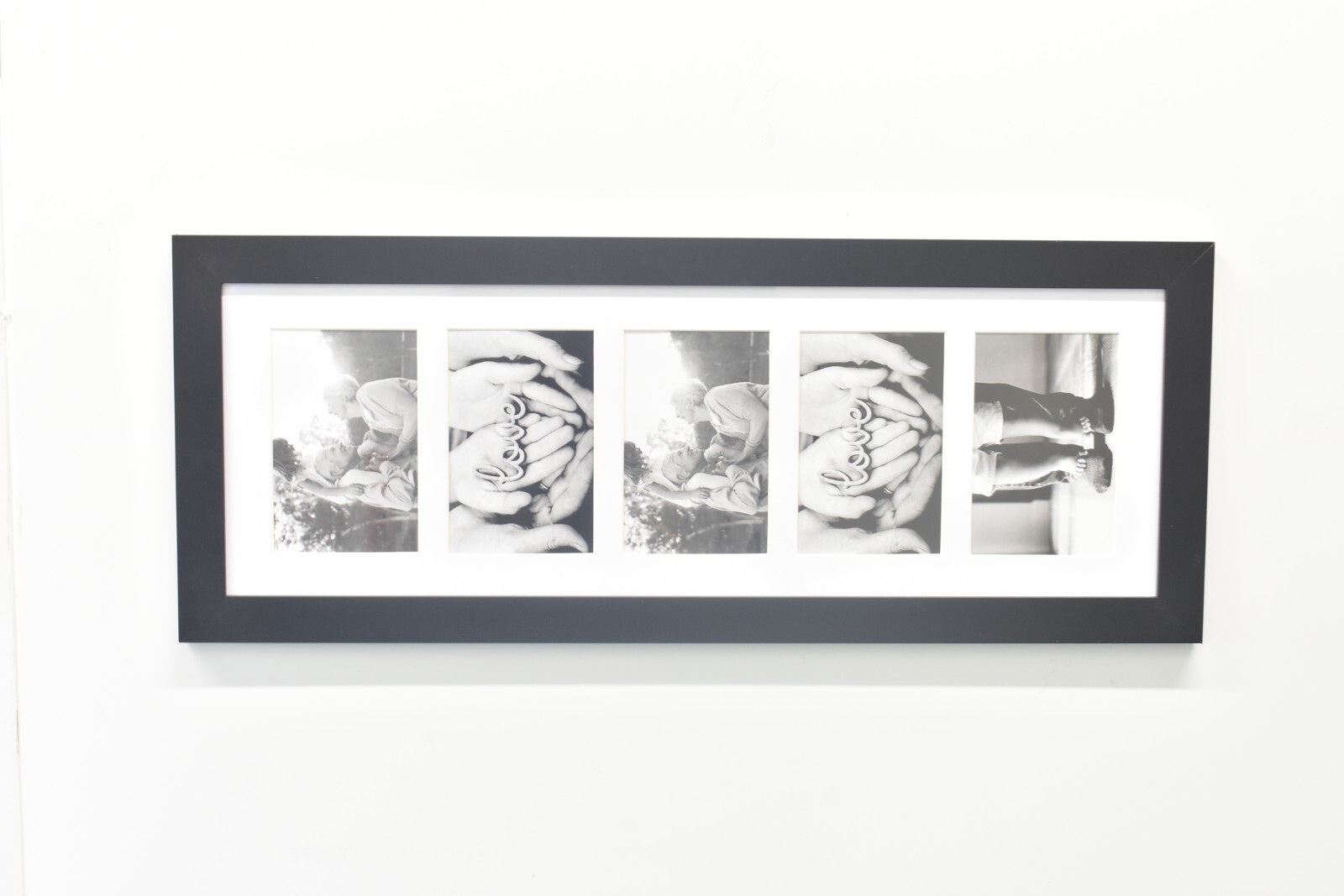 5 MultiAperture Frame Photos Multi Picture Wall Family Rules Collage