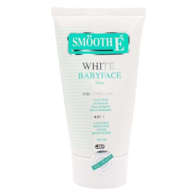 Smooth E Bright Babyface Foam Whiten and Acne 120 g.