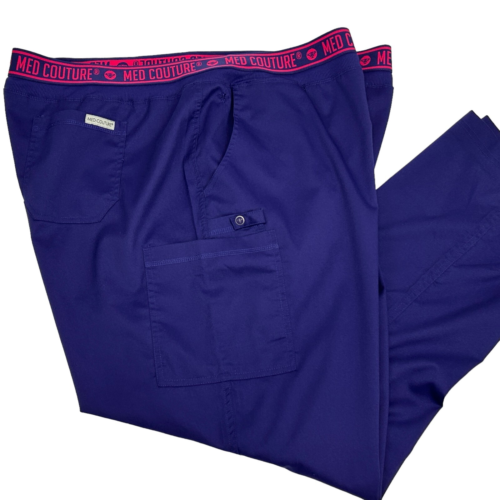 Med Couture Touch 2 Cargo Pocket Scrub Pants XXL 2XL … Gem