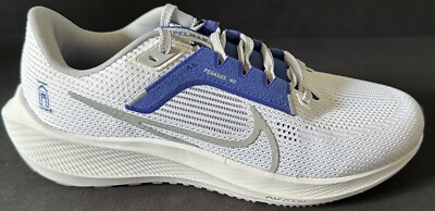 Nike Air Zoom Pegasus 40 Spelman White Running Shoes Men Sz 8 New DZ5956-100