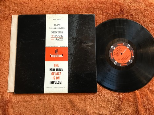 Ray Charles Genius + Soul = Jazz 1961 Mono Vinyl LP Record Album RVG gatefold OG - Picture 4 of 7