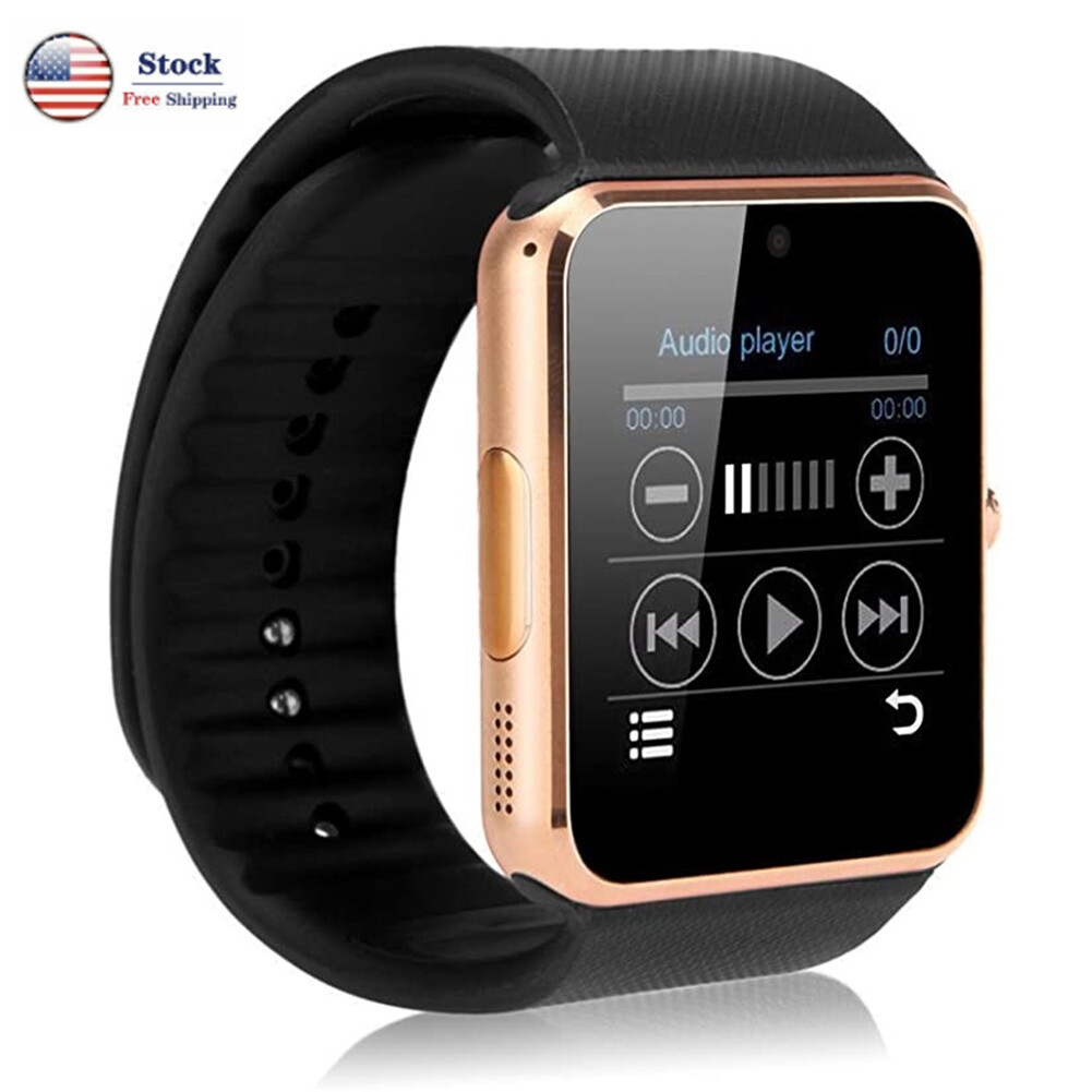 Men Smart Watch Fitness Tracker Sleep Monitor Wristwatch Call Text for