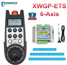 6 Axis CNC Wireless Electronic Handwheel MPG XWGP-ETS Manual Pulse Generator