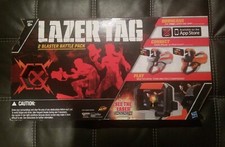 Nerf Lazer Laser Tag 2 Blaster Battle Pack Solo Team Multi Player iPhone New