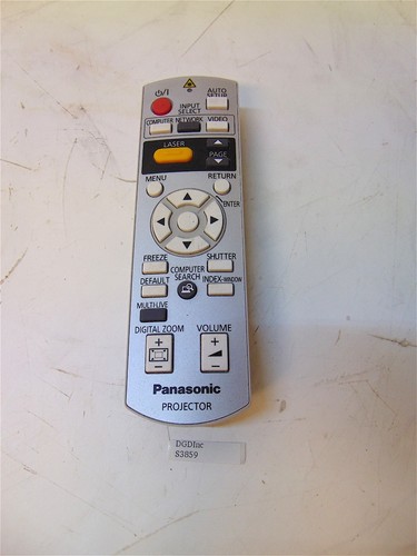 Panasonic Projector Remote With Laser Model N2QAYB000152 - S3859x