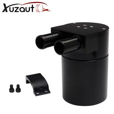 Billet Aluminum Oil Catch Can Tank Bottle Baffled For Bmw N54 335i 535i Black