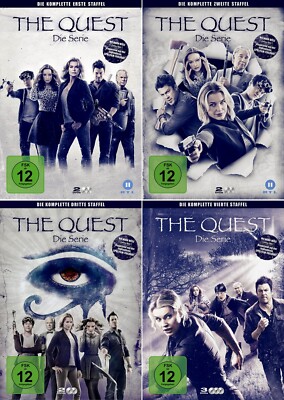 The Quest - Die Serie: Die komplette 1. + 2. + 3. + 4. Staffel     | 9-DVD | 900