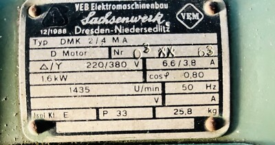 elektromotor 380v gebraucht, 