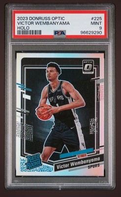 Victor Wembanyama 2023-24 Donruss Optic Holo Prizm *PSA 9* Rated 
