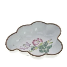 Chinese Export Canton Enamel Coupe Dish