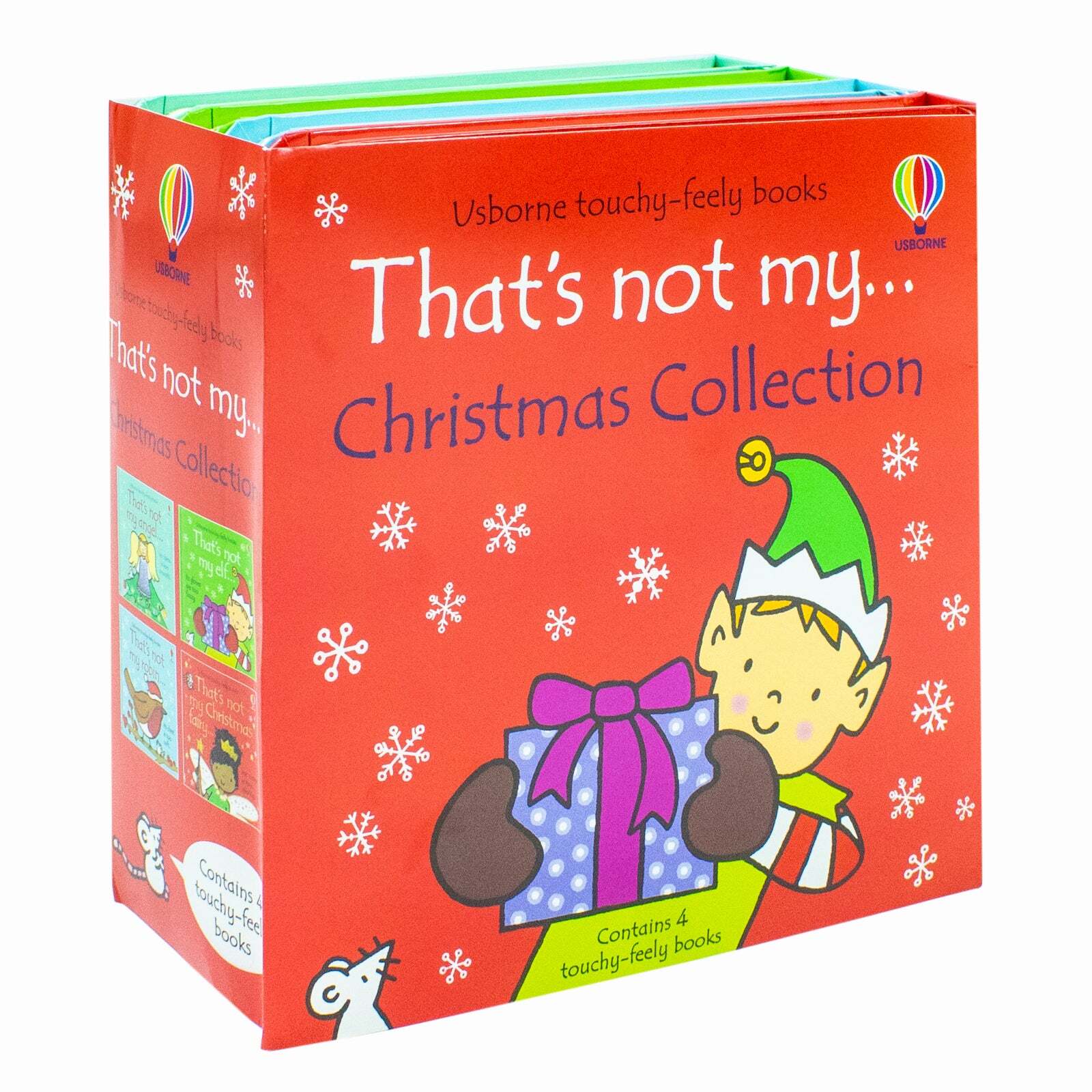Usborne Touchy-Feely Thats not My Christmas Collection 4 Books Set Robin, Angel - Image 8