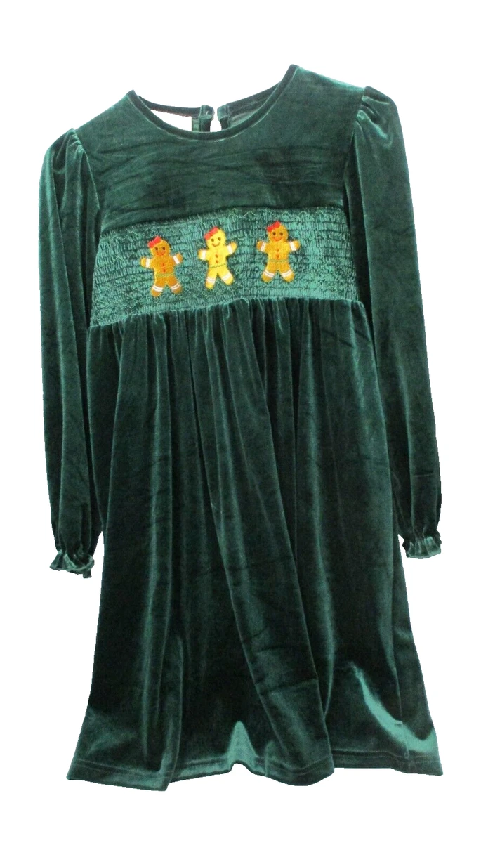 Green Party Velvet Dresses for Girls for sale | eBay