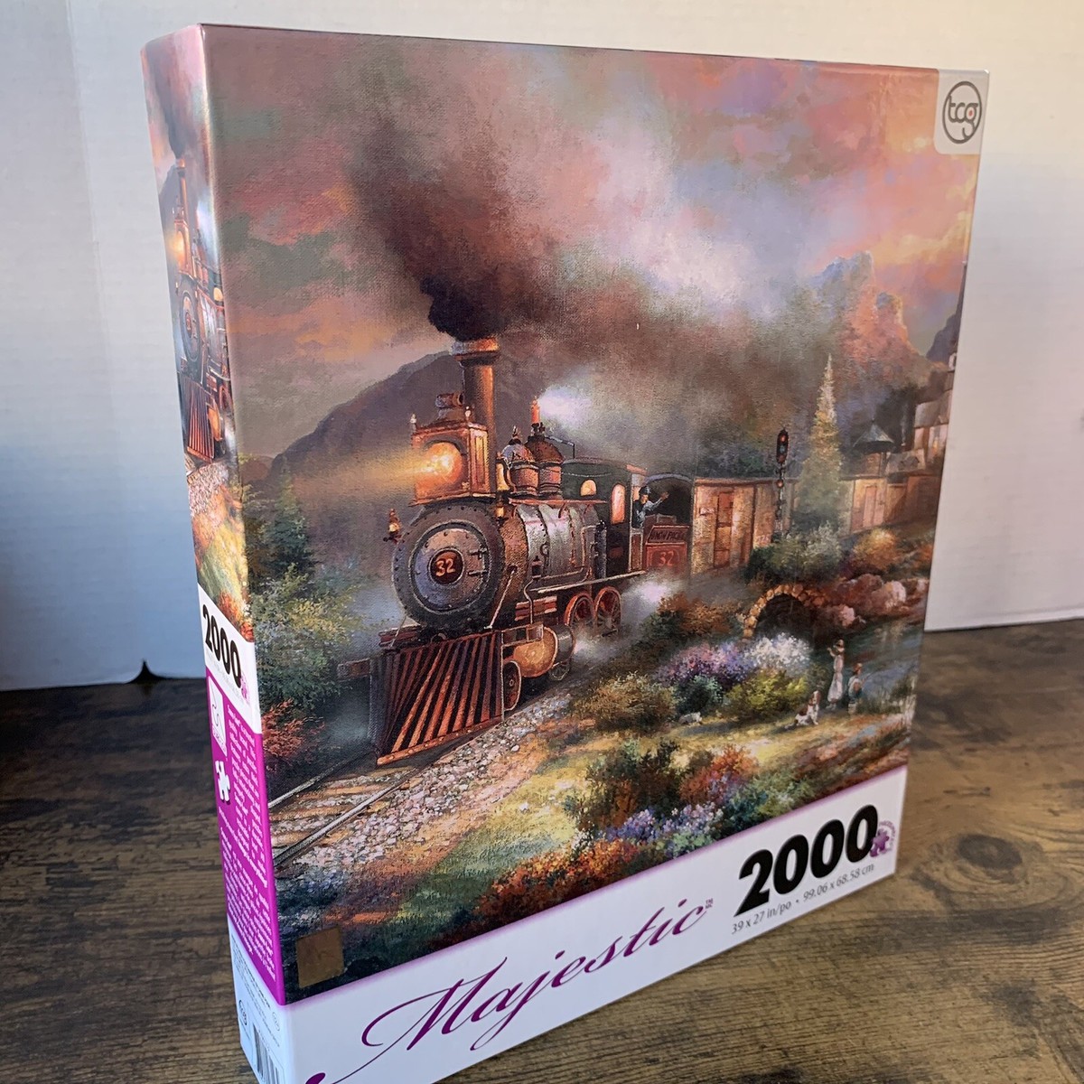 Sure-Lox Majestic 2000 Piece Jigsaw Puzzle Maryland Mountain