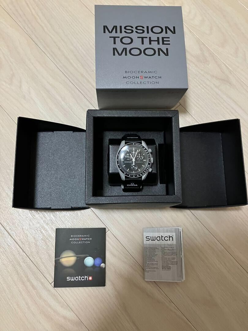 Swatch x Omega Moonshine Gold Moonswatch Mission to The Moon