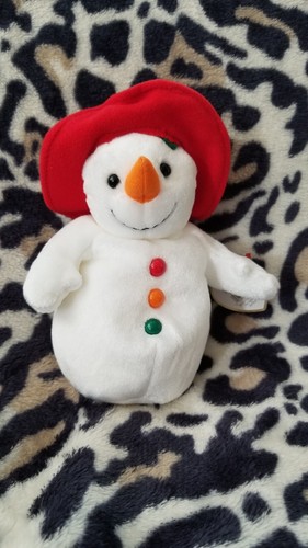 TY Beanie Babies - Chillin' the Snow Person - With Tags - New Condition - 2003