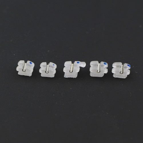 Orthodontic Bracket Ceramic Metal Slot Aesthetic Braces Roth 018 022 3M Clarity - Picture 22 of 43