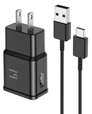6FT Type-C Fast Charger Wall Adapter for Samsung Galaxy S10/S21