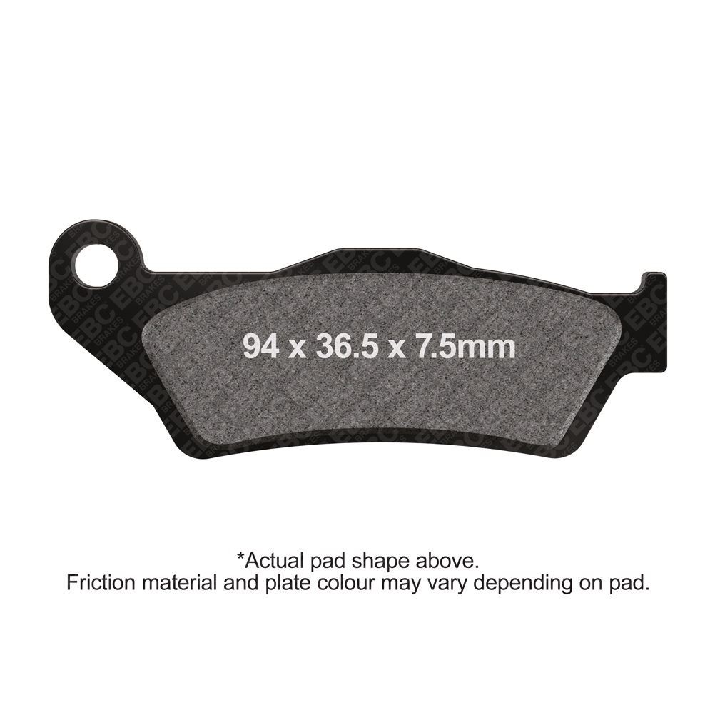 EBC MXS Sport Sintered Pad Front Left for Husqvarna TC 85 SW 17""/14"" 2021 - 2024