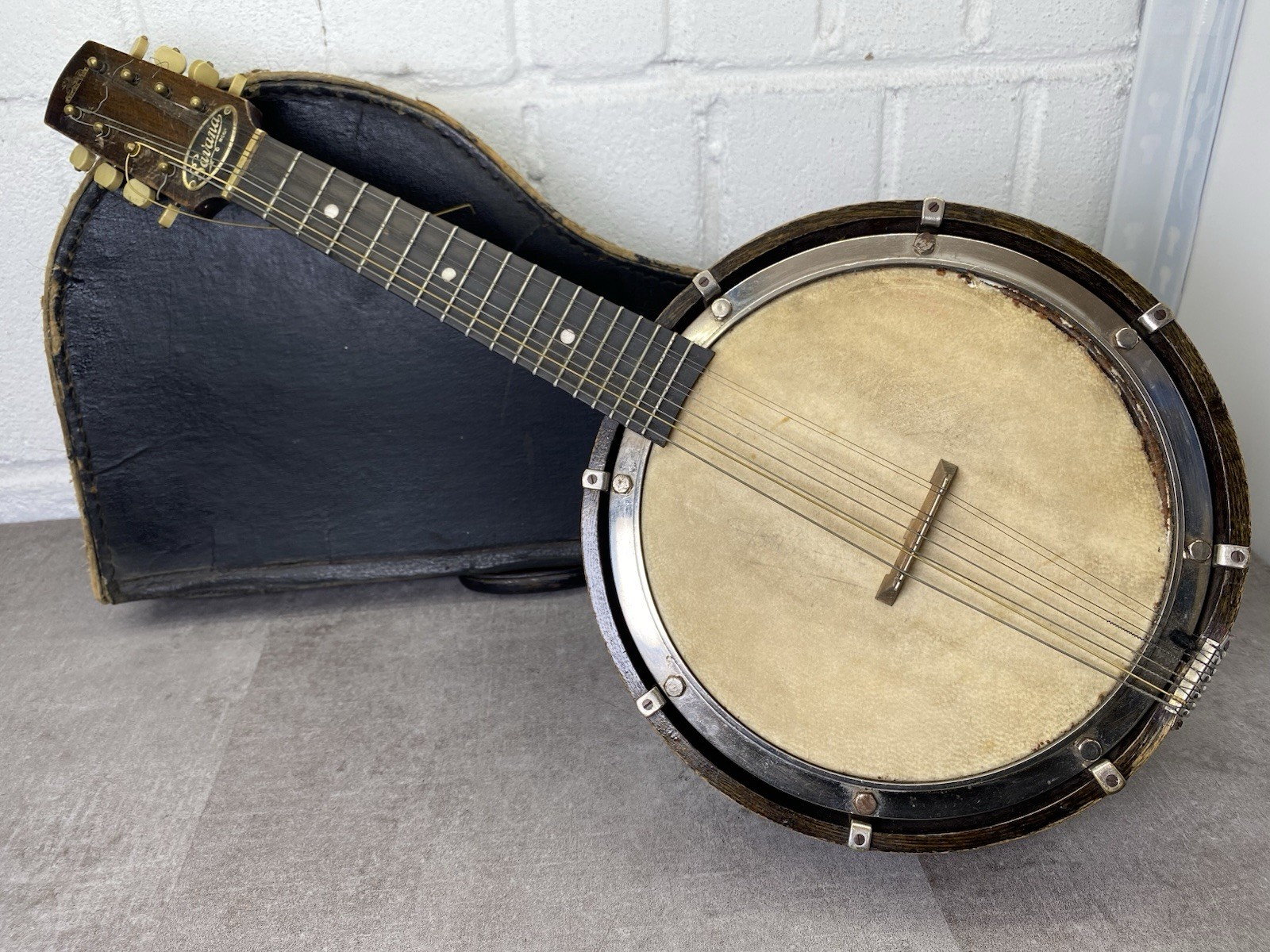 Vintage Banjo-Mandolin By Savana Made In England