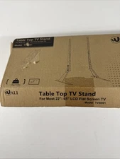 WALI Universal LCD Flat Screen TV Table Top Stand / Base fits 22" to 65" TVS001