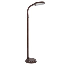 72-1438 Full Spectrum Natural Sunlight Floor Lamp with Bendable Neck-Reading,...