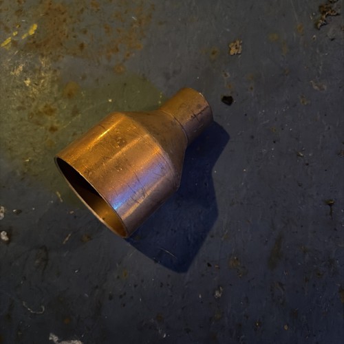 2" x 3/4" Copper Reducer Coupling Pipe Fitting CxC Certified Lead Free