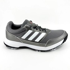 Image of adidas Tech Response 2 Men's Size 10 Golf Shoe Spikeless Gray White EE9123 New