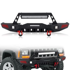 Front Bumper Wwinch Plate For 1984-2001 Cherokee Xj1986-1992 Comanche Mj 24dr