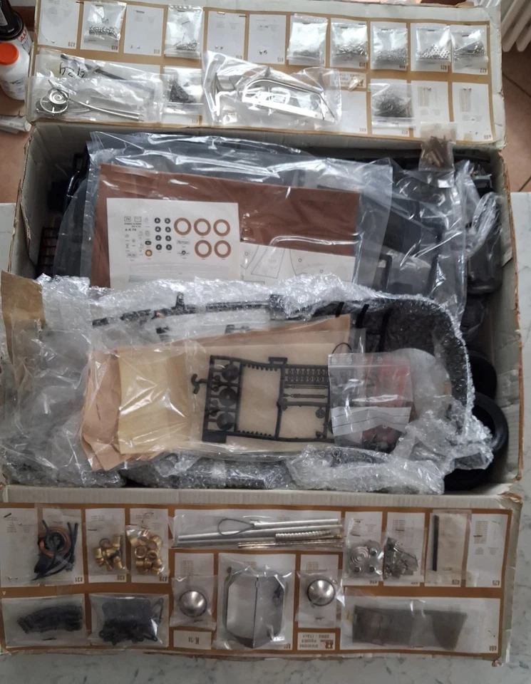 MERCEDES BENZ 500 K CABRIOLET 1935 POCHER RIVAROSSI Rif. K74 SCALA 1/8 - Immagine 3 di 4