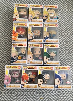 Funko pop ! My Hero Academia - Twice Chase , All Might , Mirio , Deku, Hitoshi