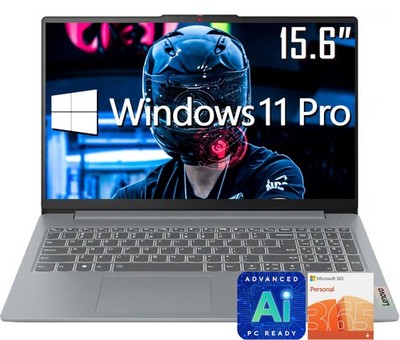 Lenovo IdeaPad Slim 3i 15.6'' FHD Laptop Intel Processor N150 8GB RAM 128GB UFS