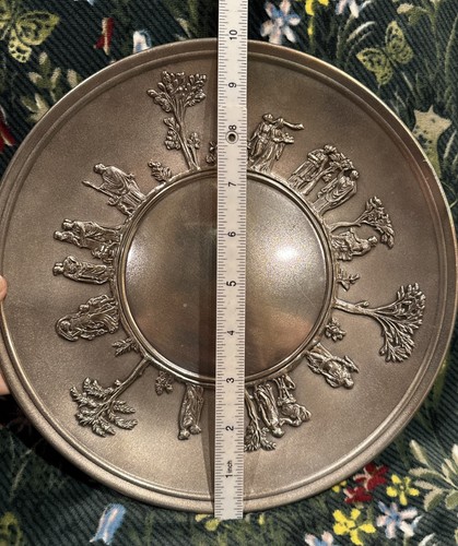 Gorham England Silver Plate - Greek Mythology & Seasons 10” - Picture 2 of 5