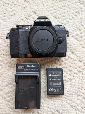 Olympus OM-D E-M10 Body, Battery and Charger - No Lens