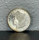 1881 S UNC Morgan SILVER Dollar GEM BU Proof-Like Details! Lightly Toned OBV/REV