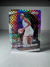 2025 Panini Prizm WNBA #55 Kalani Brown Checkerboard Phoenix Mercury