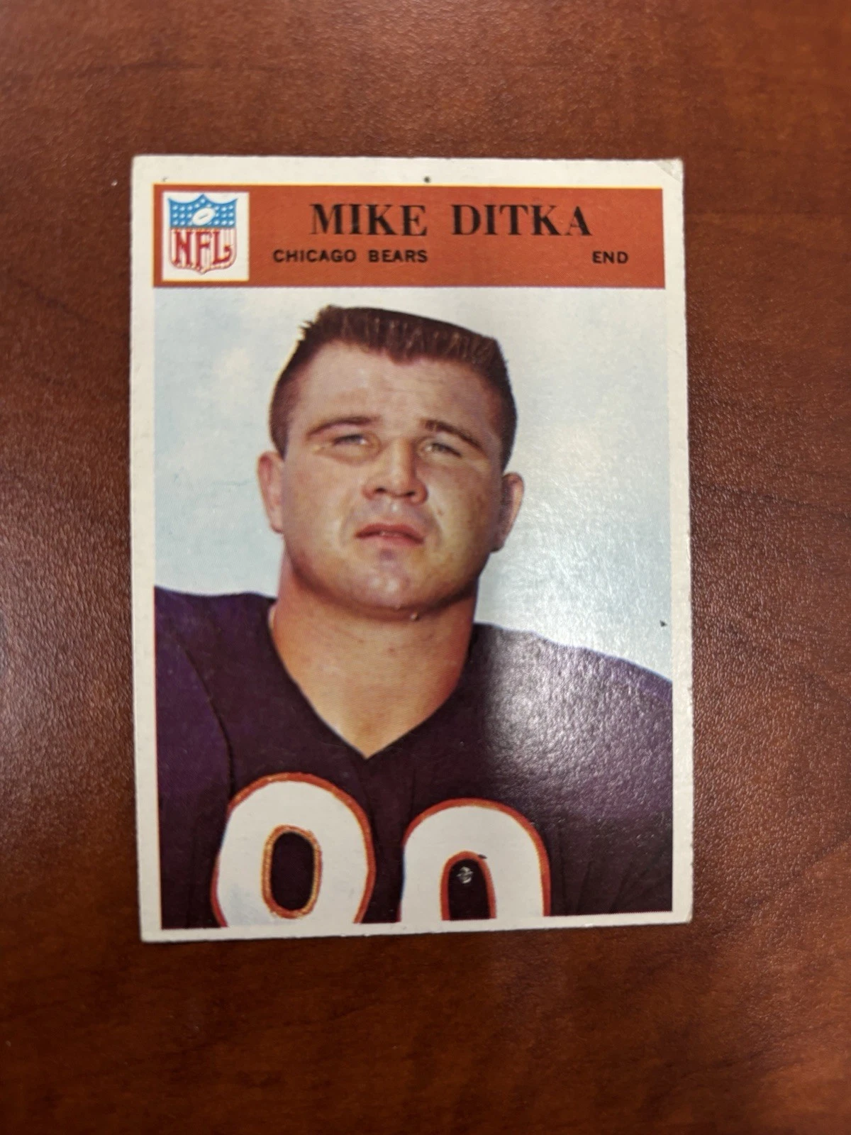 Mike Ditka trading card